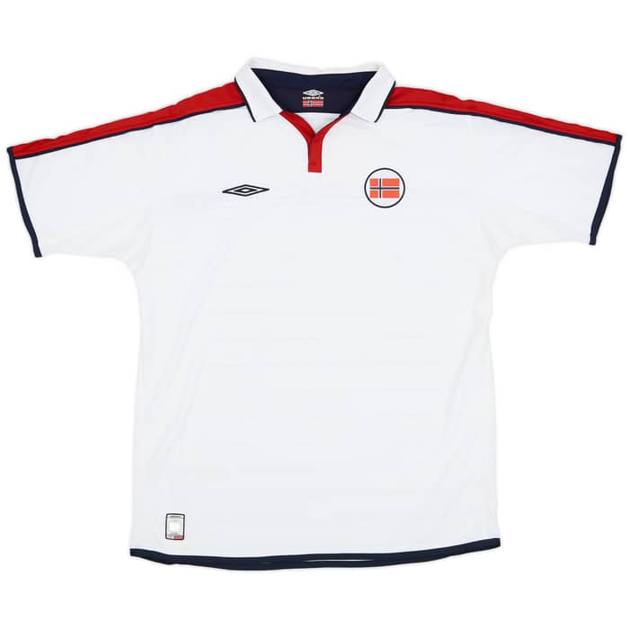 2002-04 Norway Away Shirt - 6/10 - (XL)