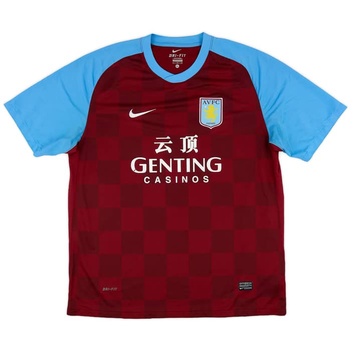 2011-12 Aston Villa Home Shirt Petrov #19 - 7/10 - (XL)