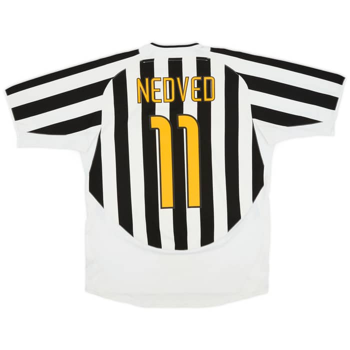 2003-04 Juventus Home Shirt Nedved #11 - 6/10 - (L)