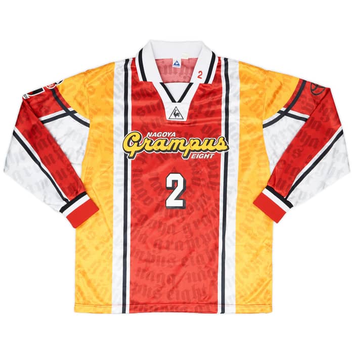 1998 Nagoya Grampus Match Issue Home Shirt #2 (Ogawa)