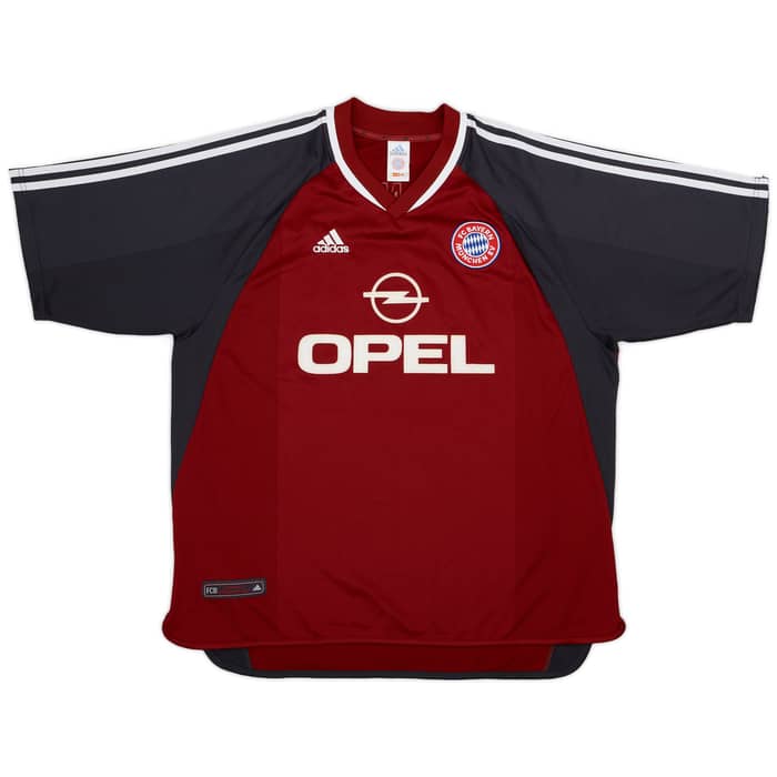 2001-02 Bayern Munich Home Shirt Salihamidzic #20 - 7/10 - (XXL)