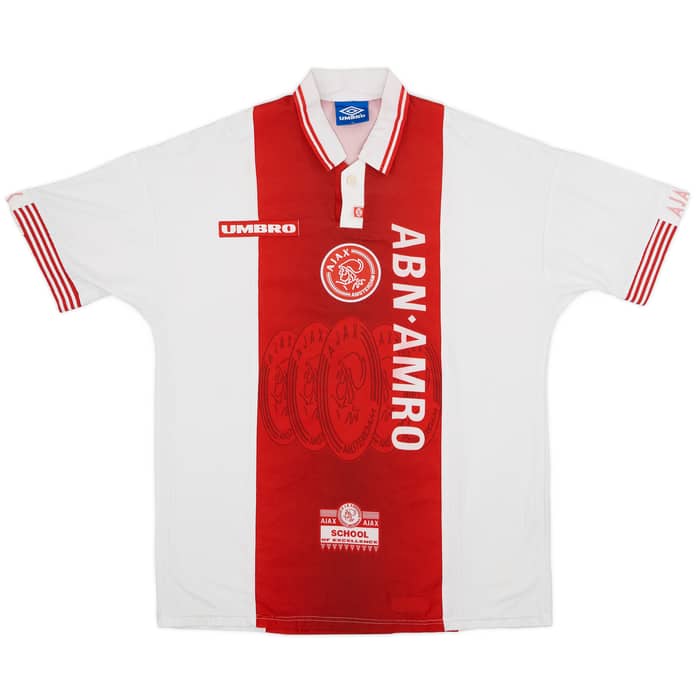 1997-98 Ajax Home Shirt Laudrup #11 - 6/10 - (XL)
