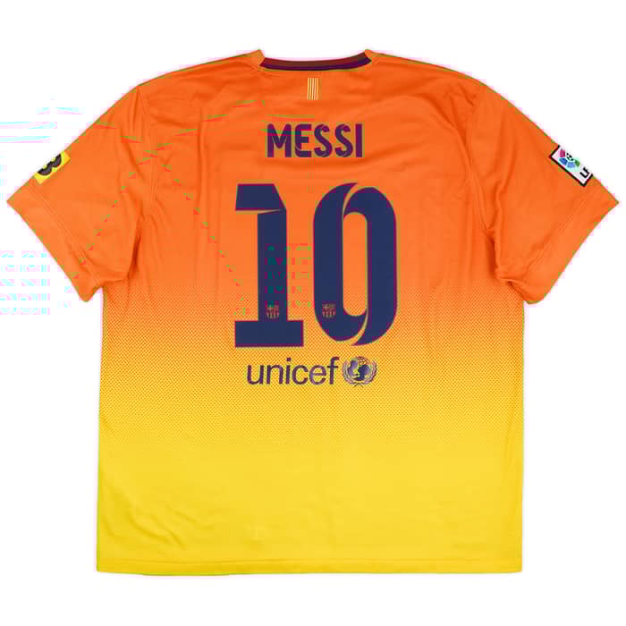 2012-13 Barcelona Away Shirt Messi #10 - 7/10 - (XXL)