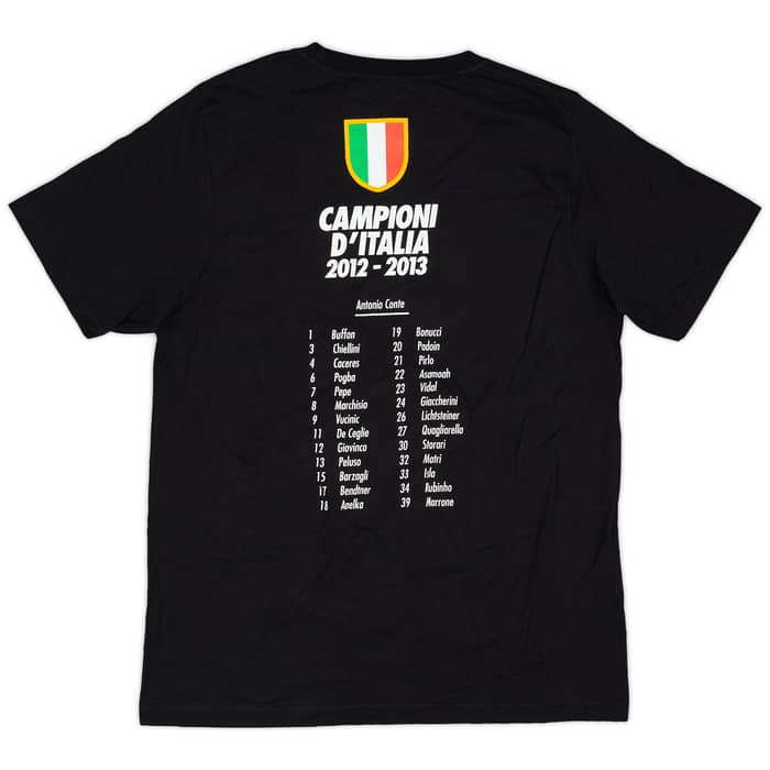 2012-13 Juventus Nike 'Campioni d'Italia' Graphic Tee (L.Boys)