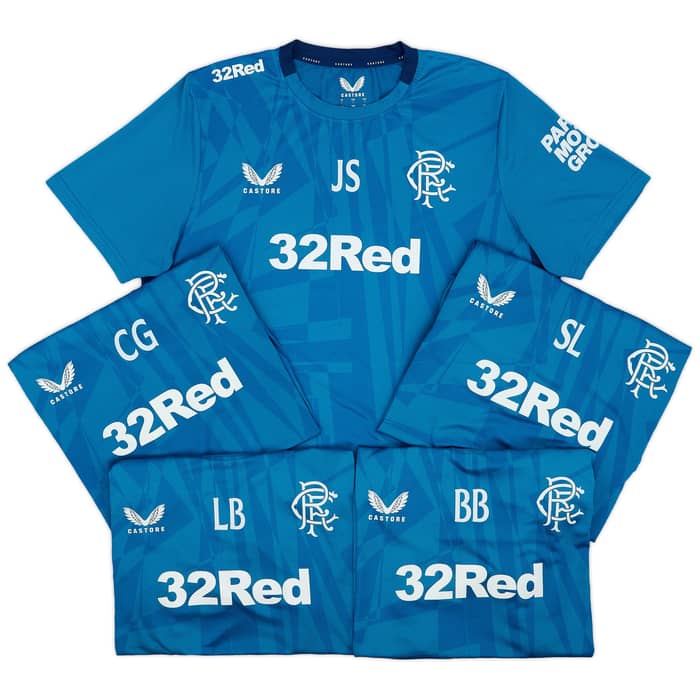 2023-24 Rangers Staff Issue Training Shirt - 7/10