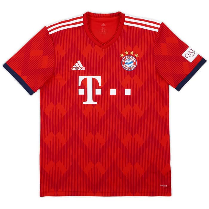 2018-19 Bayern Munich Home Shirt Alaba #27 - 10/10 - (M)