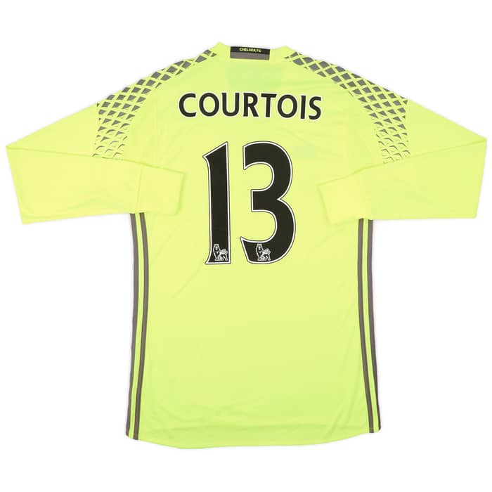 2016-17 Chelsea GK Shirt Courtois #13 (M)
