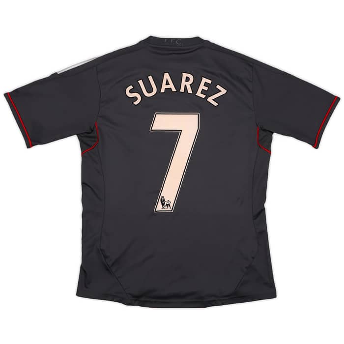 2011-12 Liverpool Away Shirt Suarez #7 - 5/10 - (M)
