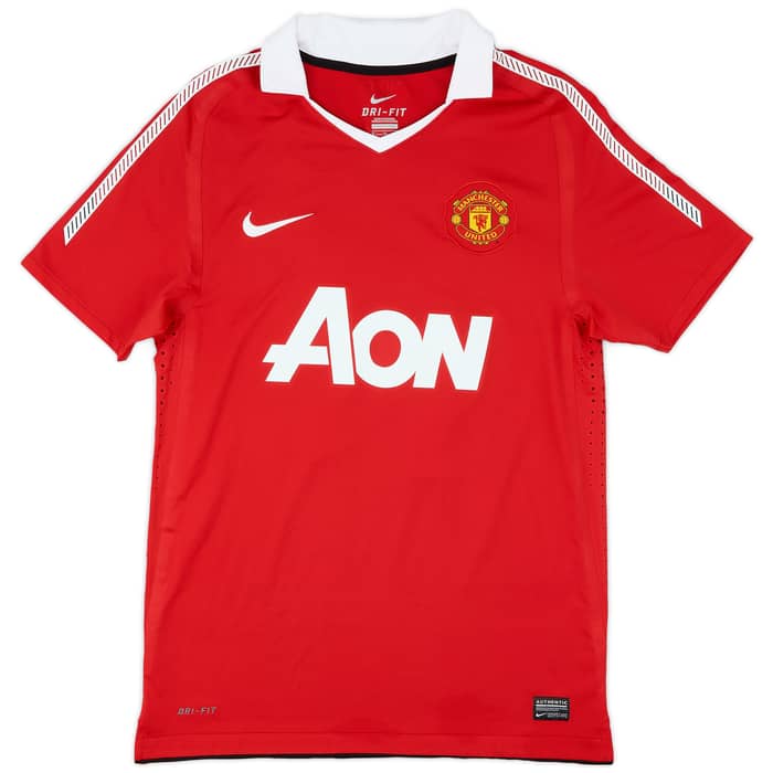 2010-11 Manchester United Player Issue Home Shirt Giggs #11