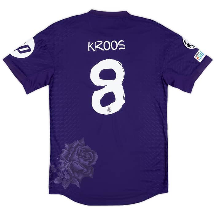 2023-24 Real Madrid Authentic Fourth CL Shirt Kroos #8 (XS)