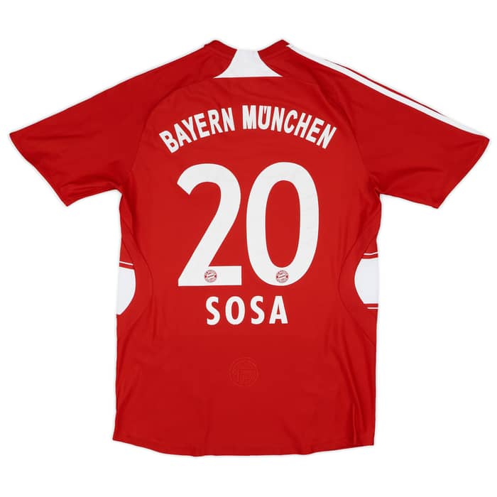 2008-09 Bayern Munich Home Shirt Sosa #20 - 7/10 - (S)