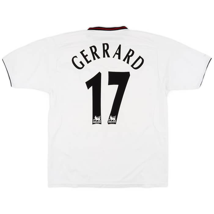 2003-04 Liverpool Away Shirt Gerrard #17 - 6/10 - (XL)