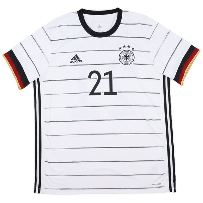 2020-21 Germany Home Shirt Gundogan #21 - 9/10 - (XL)