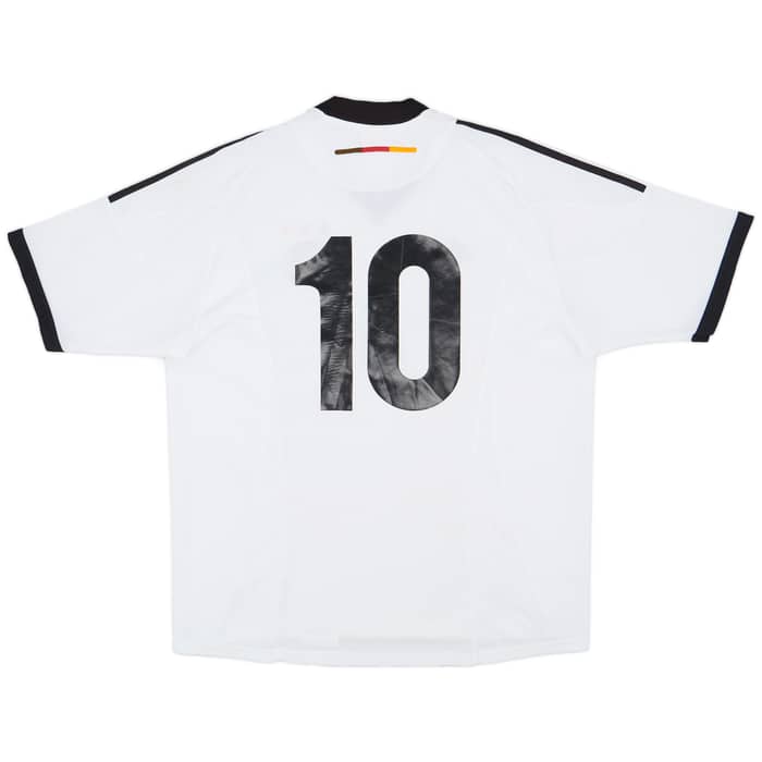 2002-04 Germany Home Shirt #10 - 8/10 - (XXL)