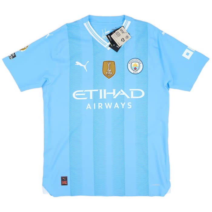 2023-24 Manchester City Player Issue Home Shirt Foden #47
