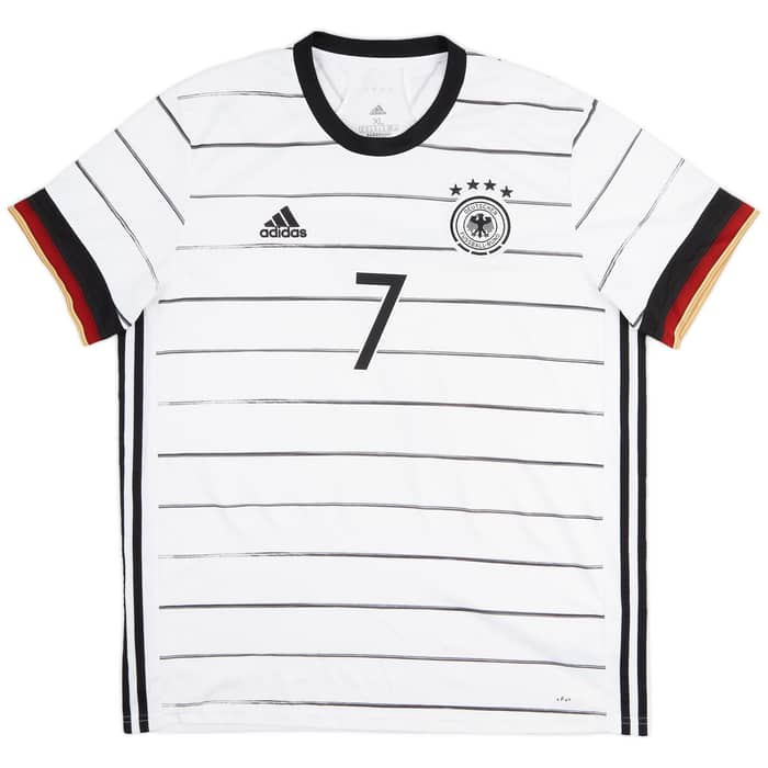 2020-21 Germany Home Shirt Havertz #7 - 8/10 - (XL)