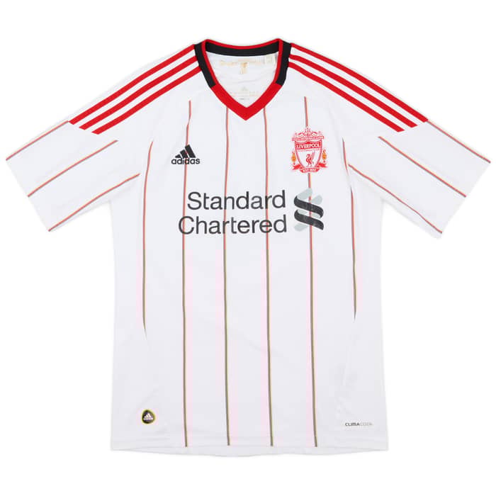 2010-11 Liverpool Away Shirt Gerrard #8 - 6/10 - (S)