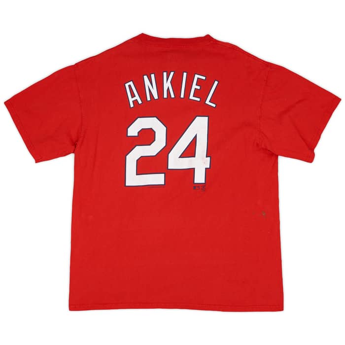 2007 St Louis Cardinals Ankiel #24 Majestic Tee - 4/10 - (L)