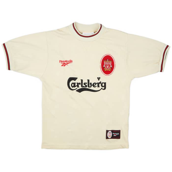 1996-97 Liverpool Away Shirt Redknapp #11 - 7/10 - (S)