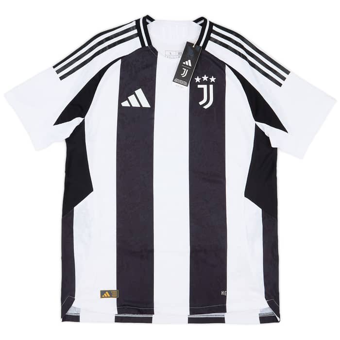 2024-25 Juventus Authentic Home Shirt Vlahovic #9