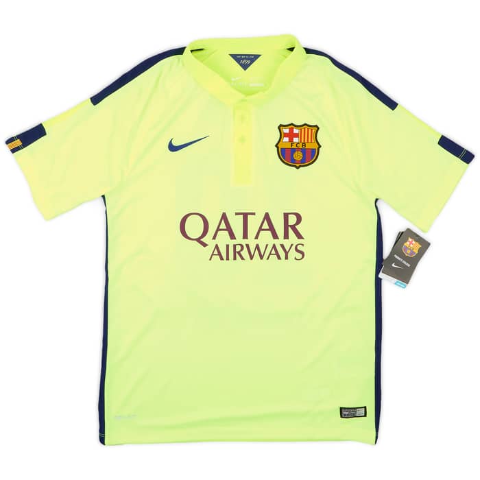 2014-15 Barcelona Third Shirt Messi #10 (M)