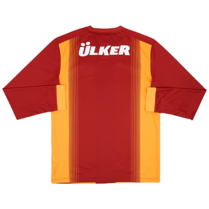2014-15 Galatasaray Home L/S Shirt - 9/10 - (M)