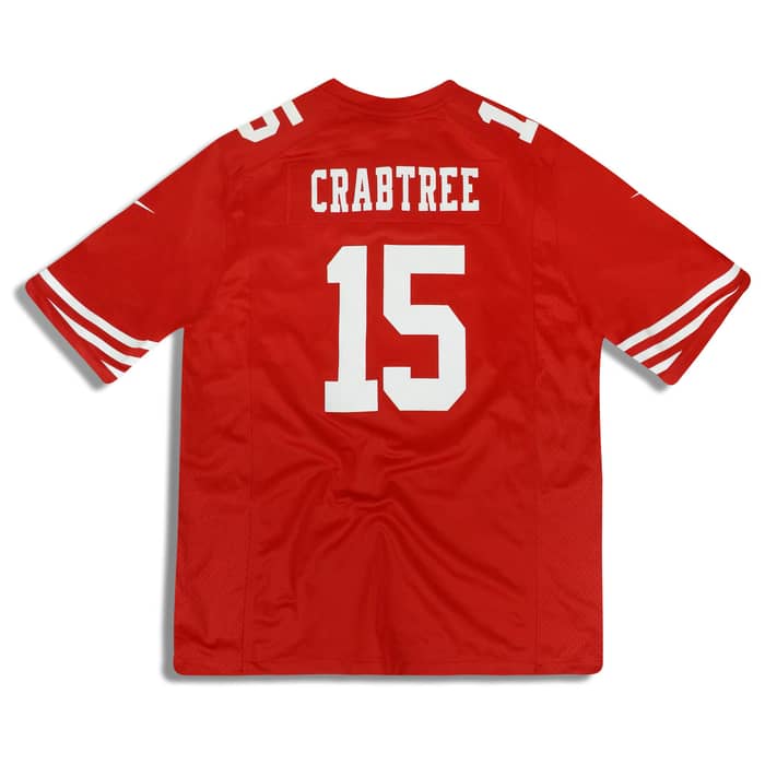 2012-14 San Francisco 49ers Crabtree #15 Nike Game Jersey (Home) XL
