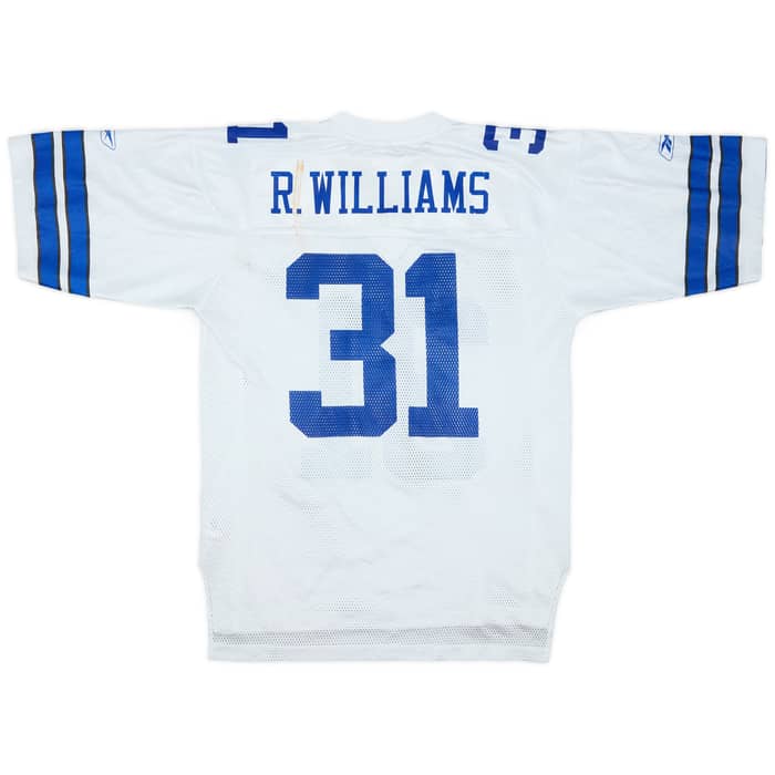 2002-04 Dallas Cowboys R.Williams #31 Reebok On Field Away Jersey - 5/10 - (M)