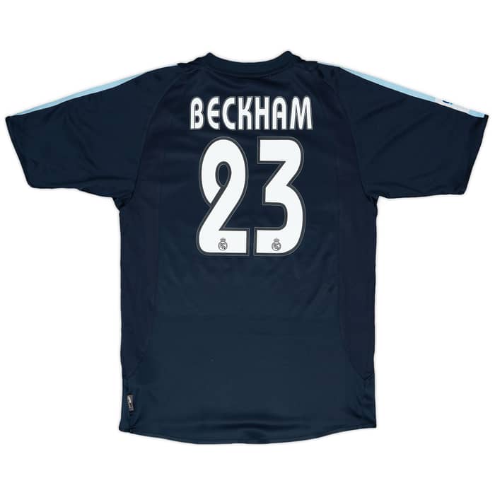 2003-04 Real Madrid Away Shirt Beckham #23 - 5/10 - (S)