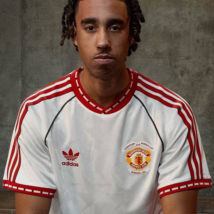 1991 Manchester United adidas Originals Reissue Away Shirt