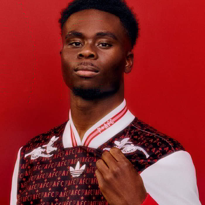 2025-26 Arsenal adidas Originals Places+Faces Lifestyler L/S Shirt