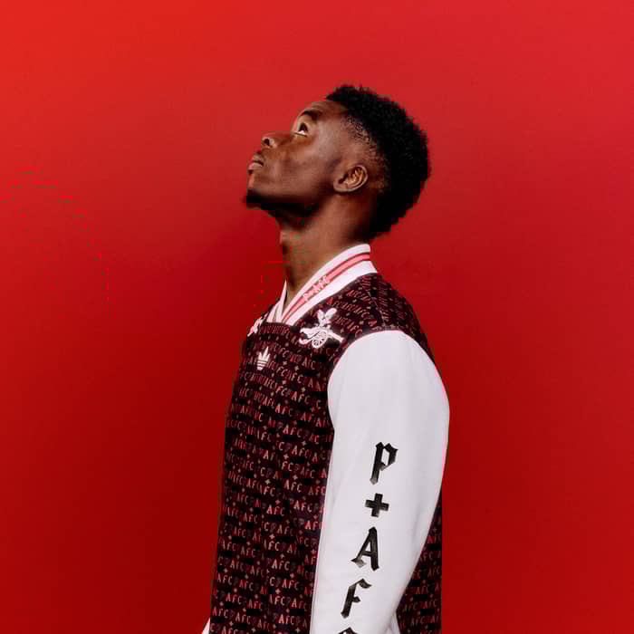 2025-26 Arsenal adidas Originals Places+Faces Lifestyler L/S Shirt