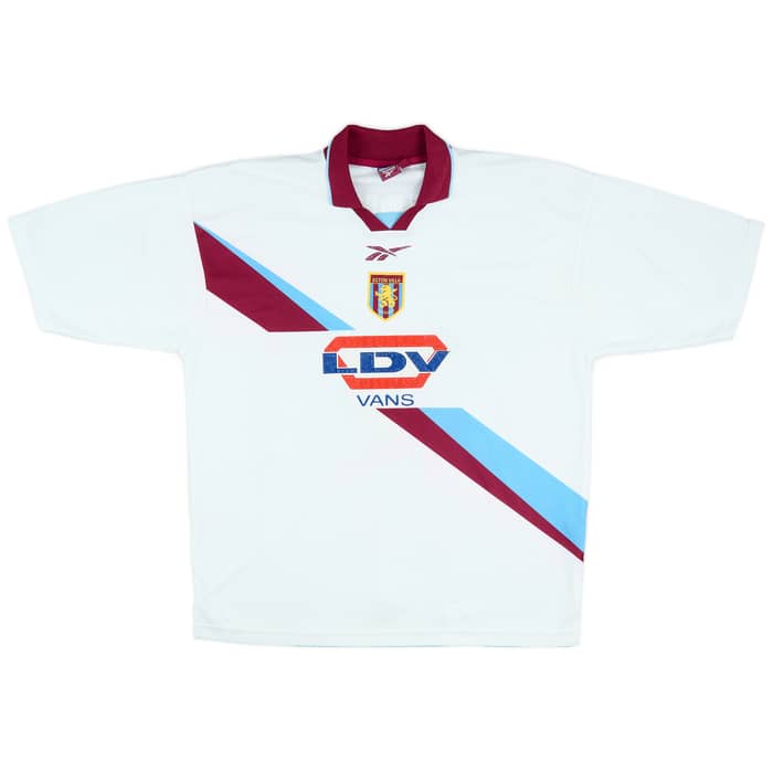 1999-00 Aston Villa Away Shirt Dublin #9 - 7/10 - (L)