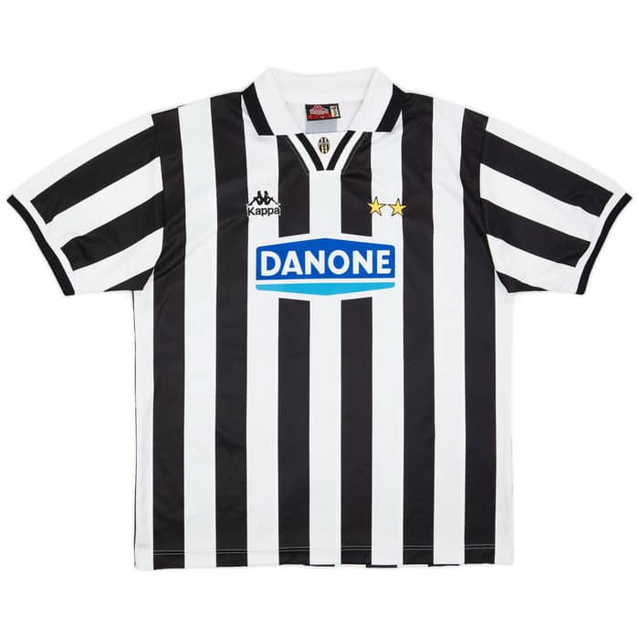 1994-95 Juventus Signed Home Shirt #10 - 4/10 - (XL)