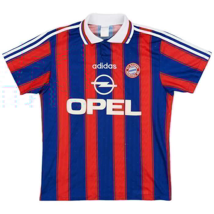 1995-97 Bayern Munich Home Shirt Scholl #7 - 8/10 - (S)