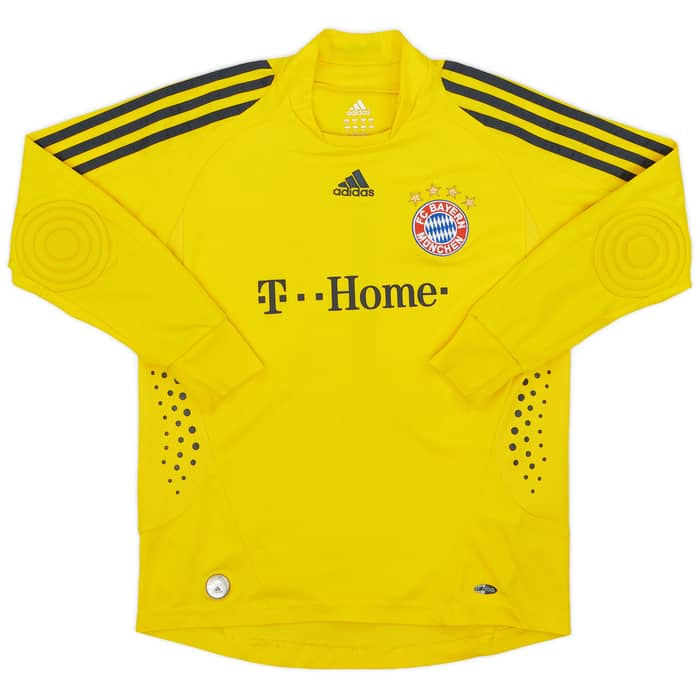 2008 Bayern Munich GK Shirt Rensing #1 - 7/10 - (M.Boys)