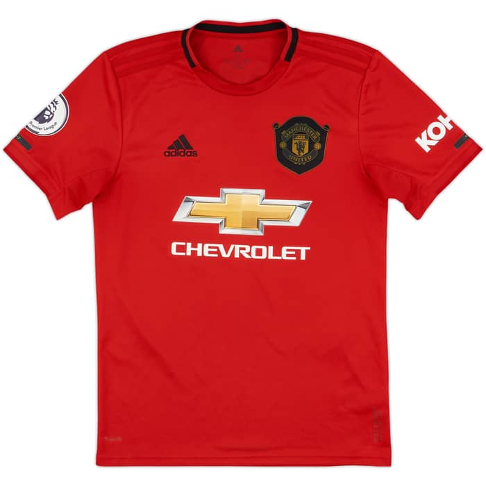 2019-20 Manchester United Home Shirt B.Fernandes #18 - 7/10 - (S)