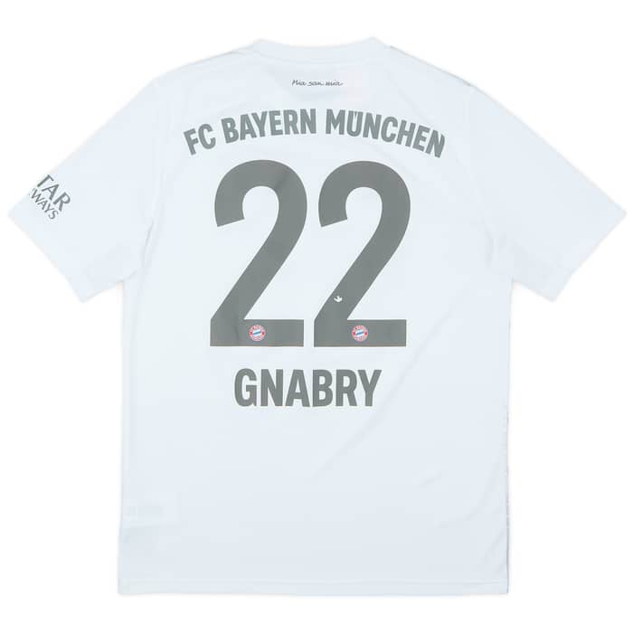 2019-20 Bayern Munich Away Shirt Gnabry #22 - 5/10 - (XL.Boys)