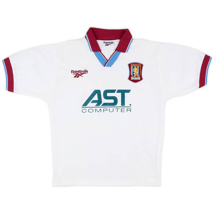1996-98 Aston Villa Away Shirt Southgate #6 - 8/10 - (S)