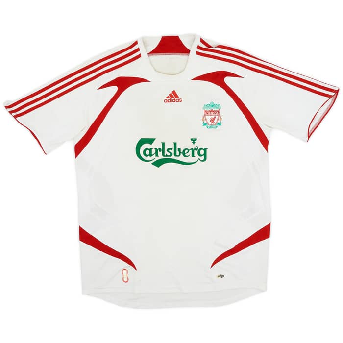 2007-08 Liverpool Away Shirt Alonso #14 - 6/10 - (L)