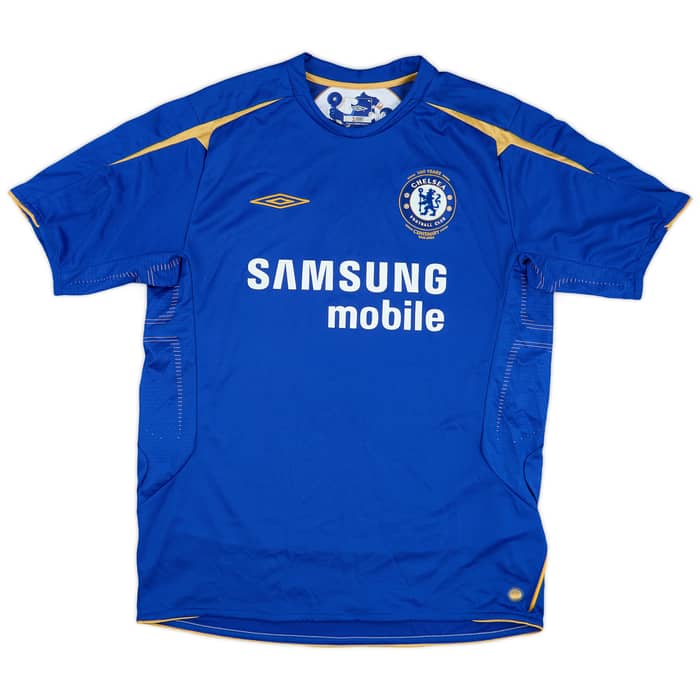 2005-06 Chelsea Centenary Home Shirt Makelele #4