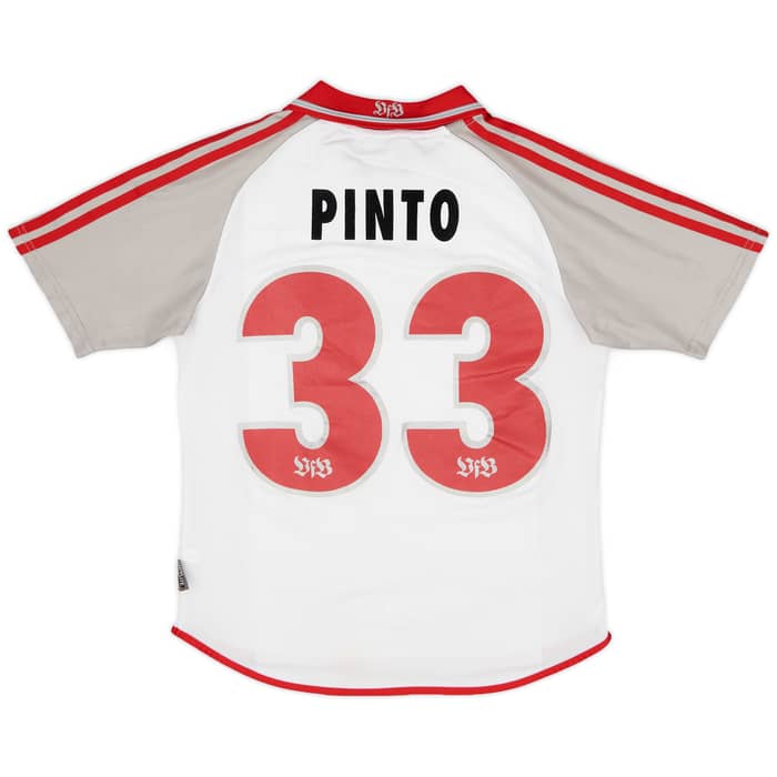 2000-02 Stuttgart Home Shirt Pinto #33 - 7/10 - (XL.Boys)