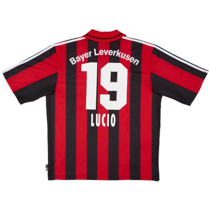2001-02 Bayer Leverkusen Home Shirt Lucio #19 - 6/10 - (L)