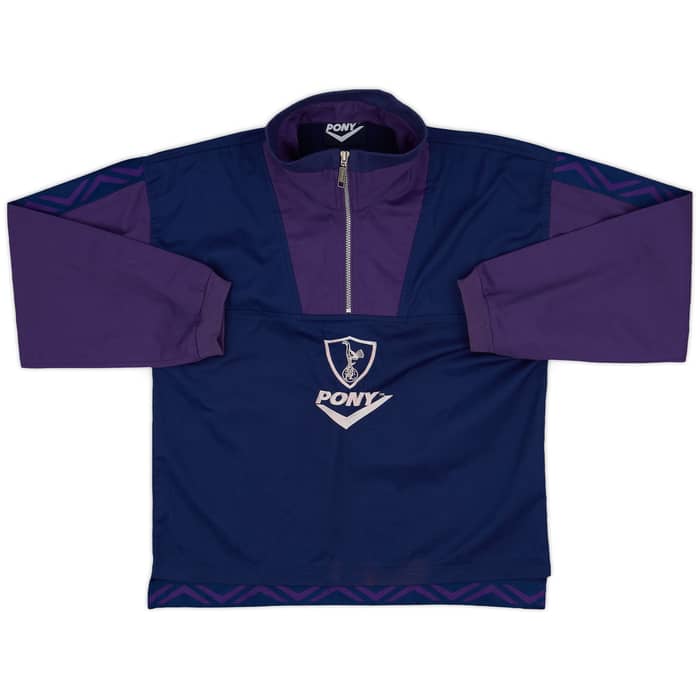 1995-97 Tottenham Pony 1/4 Zip Track Jacket - 9/10 - (M)