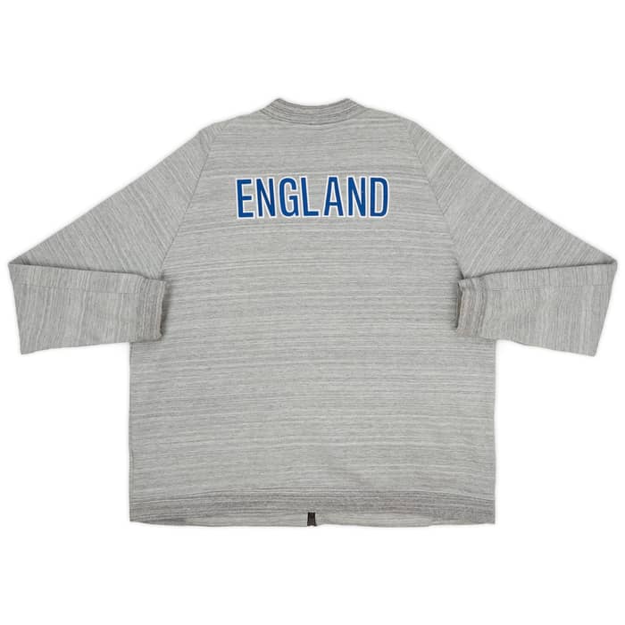 2014-15 England Nike Zipped Sweat Top - 9/10 - (XXL)