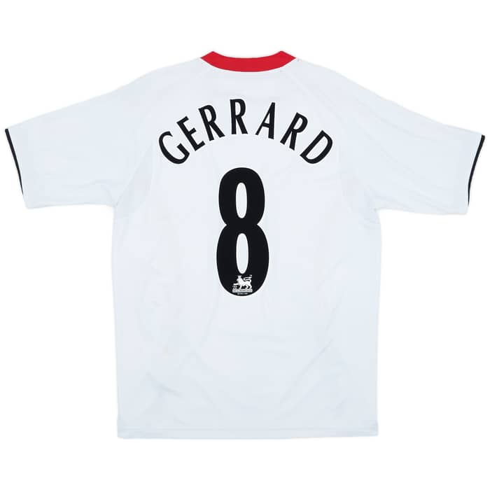 2005-06 Liverpool Away Shirt Gerrard #8 - 6/10 - (M)
