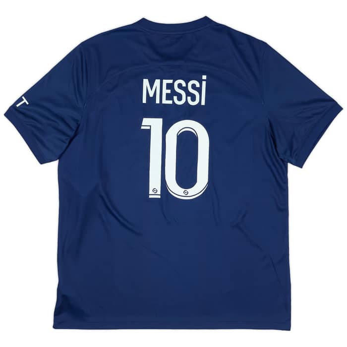 2022-23 Paris Saint-Germain Home Shirt Messi #10 (XL)
