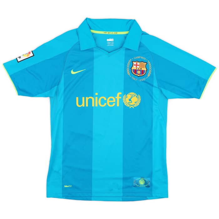 2007-09 Barcelona Away Shirt Messi #19 - 9/10 - (S)