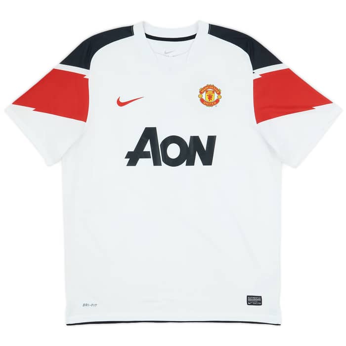 2010-12 Manchester United Away Shirt Evra #3 - 5/10 - (L)
