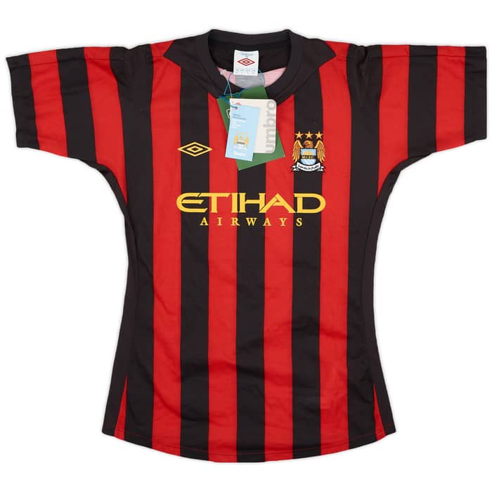 2011-12 Manchester City Away Shirt Silva #21 (Women's S)